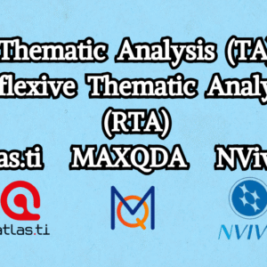 Qualitative data analysis, visualisation and report